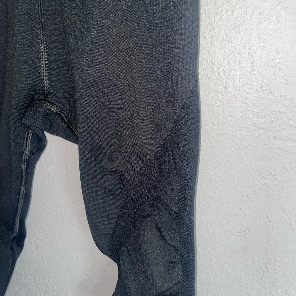 Alphalete Black Halo Seamless Leggings Compression Athletic Gym Womens Small - Picture 3 of 9